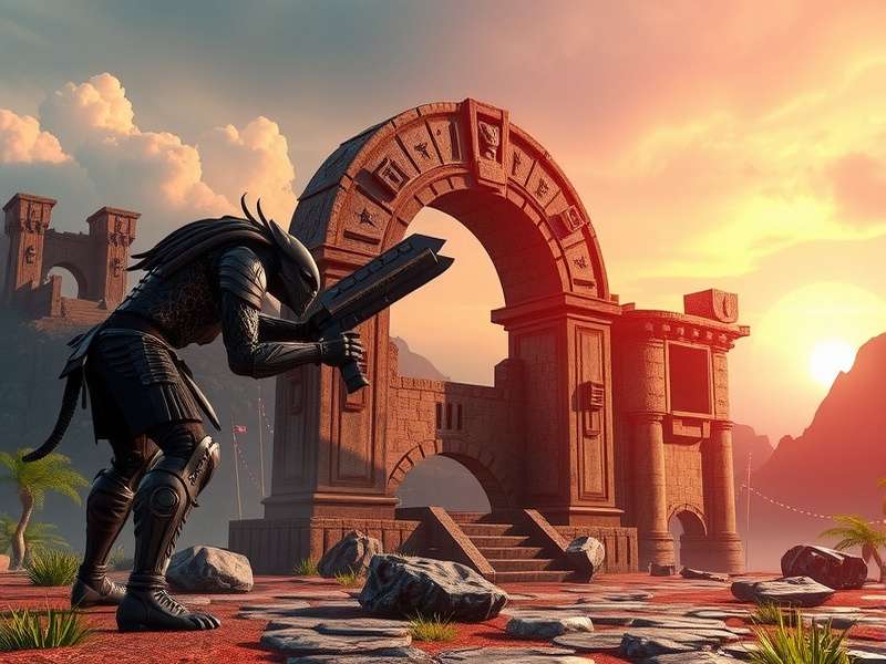 Predator Siege Ancient Ruins Gameplay